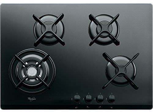 Whirlpool AKT 5000/NB Plaque à gaz intégrée Noir 1000 W 5 cm