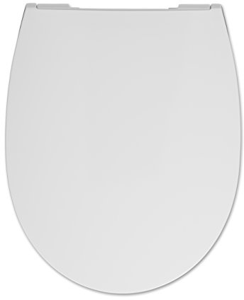 VitrA Bad 534030 WC-Sitz Era Premium F0202Y weiß mit SoftClose Deckel. und Take Off Befestigung aus Edelstahl