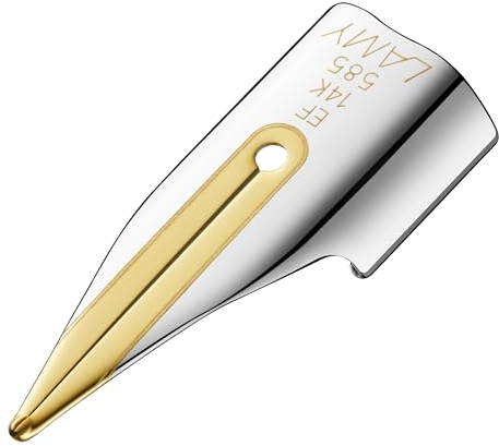 Lamy Z 55 Feder 888-14 kt. Goldfeder, bicolor (partiell platiniert) Federstärke EF 1227750 Silber-Gold Feder EF