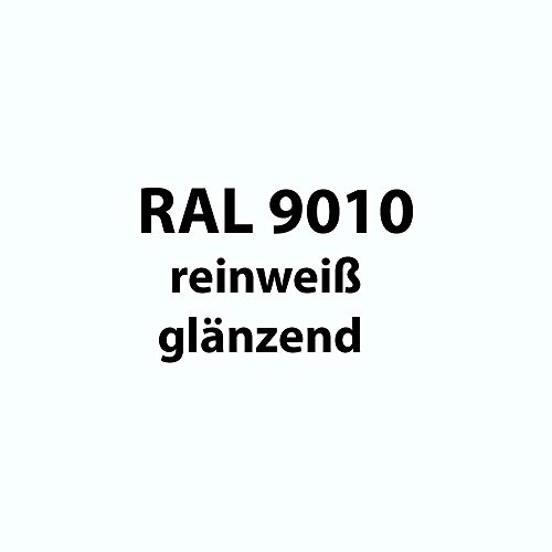 Streichlack Streich Lack Farbe 1K * Premium Qualität * 1 Liter (RAL 9010 rein-weiß glänzend)