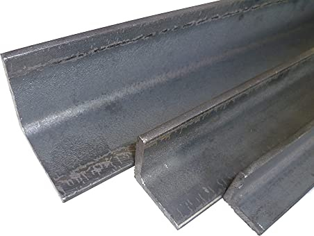 B&T Metall Stahl Winkel, 50x50x5 mm, Länge 2000 mm | Toleranz +0/-3 mm