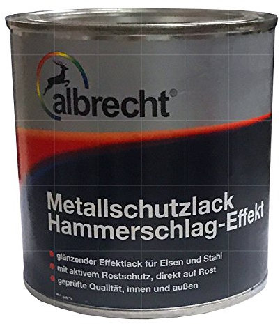 Albrecht Metallschutzlack Hammerschlag-Effekt 375ml Dunkelgrün