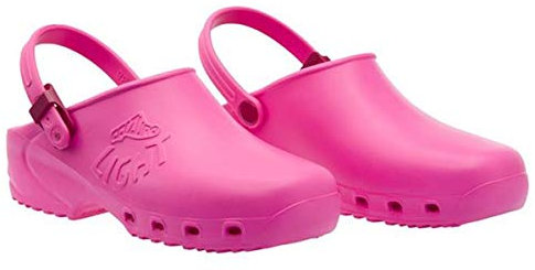CALZURO Light - Zoccoli Sanitari Professionali CE, Bianco, Verde, Lilla, Rosa, Arancione, Blu, Nero