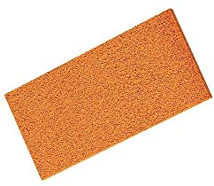 Schwammgummiauflage L280xB140xS10mm grob rot