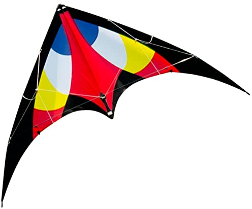 CIM Lenkdrachen - BEETLE-X15 Sunrise - für Kinder ab 8 Jahren - Abmessung: 150x83cm - inkl. Steuerleinen mit Gurtschlaufen