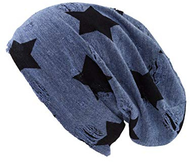shenky XXL Jersey Long Beanie sommarmössa lätt mössa extra lång huva