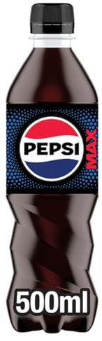 Pepsi Max No Sugar Cola Bottle 500ml