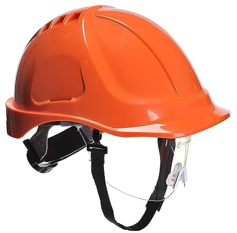 Portwest PW54 Casco di Sicurezza con Visiera Endurance Plus Arancione