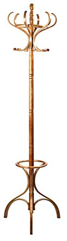 Premier Eiche Finish Floor Standing Coat Stand