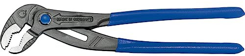 SW-Stahl 41725L Pince multiprise 250 mm I Pince multiprise avec bouton pression I Réglage Drag and Drop I Ajustement automatique de la largeur de la mâchoire I Pince pour tuyau d'eau avec protection