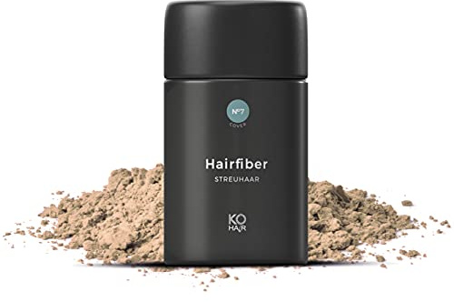 KÖ-HAIR FIBERS Haarverdichtung, Schütthaar, Streuhaar für lichtes Haar und Teilglatze 12g Farbe Blonde