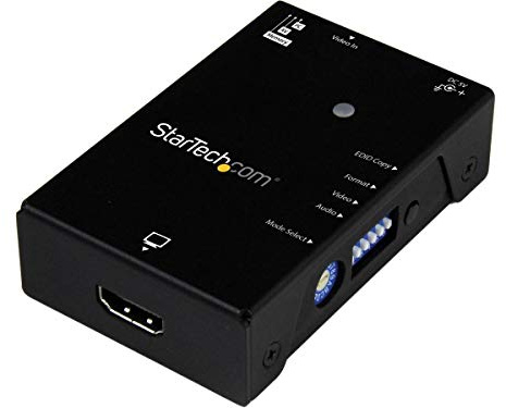 StarTech EDID Emulator Cloner für HDMI Displays 1080p (VSEDIDHD) | EDID Copy, EDID Ghosting, Drehschalter, 1920x1080, Videoquelle