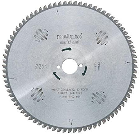 Metabo Kreissägeblatt HW/CT 152 x 20,54FZ/TZ5 Grad neg, 628070000