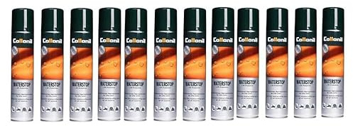 Collonil Waterstop heavy duty leather waterproofing spray - 200ml can - box of 12.