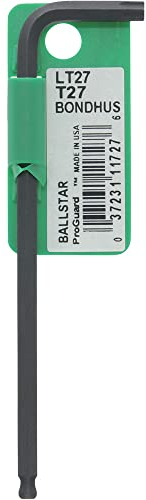 Starrett 11727 Ballstar Winkelschraubendreher-Satz mit Kugel, mit code, Typ Torx