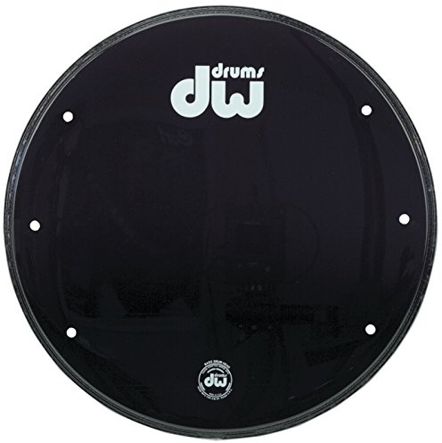Drum Workshop Gloss Black Vented Bassdrum‑Fell, 18 (45,72 cm)