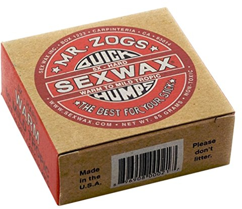 Sex Wax Surf Wax Quick Humps red twardy wosk do surfowania