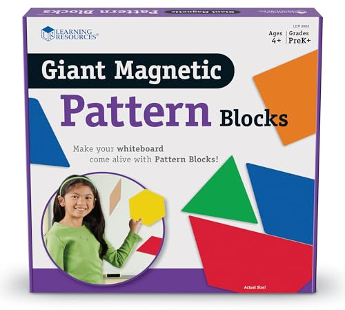 Learning Resources Große magnetische Geo-Formen