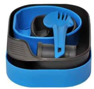 Wildo Camp-A-Box Complete Essgeschirr, Light Blue
