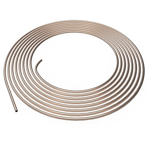 Tubo di Freno Ø 6,0 mm Rame-Nickel Tubi dei Freni di Cupronickel 1m - 10m selezione: 3m metri