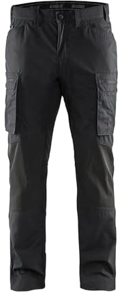 Blåkläder 14591845 tygbyxor stretch, svart, D116
