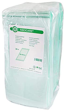 Noba Ribocare Einmalunterlagen Krankenunterlagen in Folie 90 Stück (60 x 90, 4-lagig)