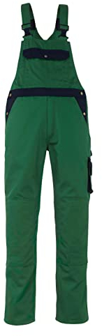 Mascot Latzhose Milano Größe L82cm/C44, 1 Stück, grün/marine blau, 00969-430-31-82C44