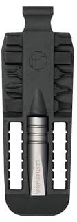 Leatherman Destornillador Extraíble - Compatible con Puntas Hexagonales de 6,35 mm y Puntas Hexagonales Estándar, Incluye 10 Puntas de Doble Cara - Negro | Compatible con Puntas Hexagonales de 6,35 mm y Puntas Hexagonales Estándar, Incluye 10 Puntas de Doble Cara