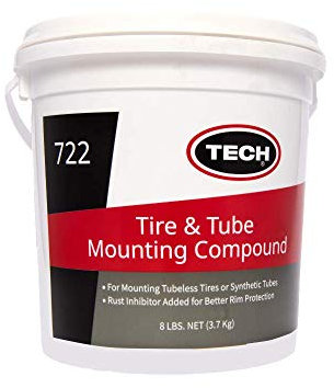 LELUX Pasta di montaggio per pneumatici e tubo, 3,7 kg, secchio TECH n. 722