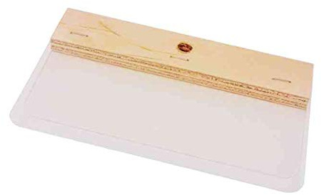 SPATOLA FLESSIBILE IN PLASTICA 16X10cm PER PITTURE DECORATIVE EFFETTO SPATOLATO