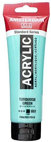 Amsterdam Standard Serie Acryl Tube 120 ml Türkisgrün 661 (17096612)