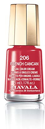 Mavala Mini Color Vernis à Ongles Crème 5 ml - Couleur : 206 : French Cancan