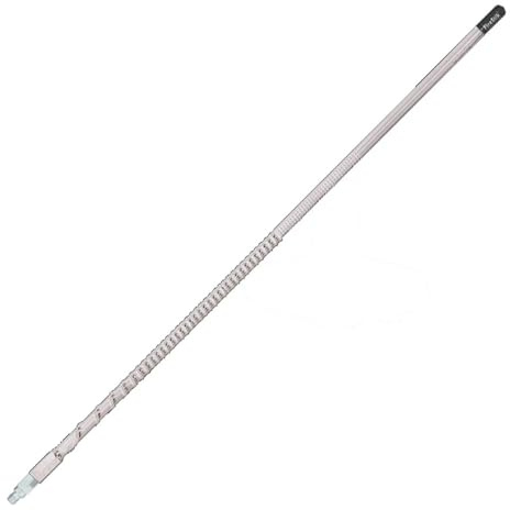 FIRESTIK 3ft Heavy-Duty 40 Channel Plus CB Antenna 5/8 Wave, White, RP3-W