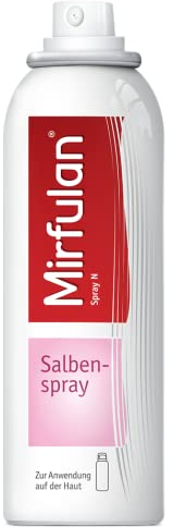Mirfulan® Spray N mit bewährten Inhaltsstoffen bei wunder, gereizter und juckender Haut I mild wirkendes Arzneimittel zur Unterstützung der Wundheilung I einfache & hygienische Verwendung, 125 ml
