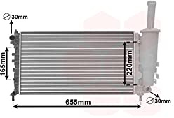 Van Wezel GmbH 17002999 Raffreddamento motore | Compatibile con: FIAT PUNTO, PUNTO Kasten/Schrägheck