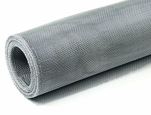 Aluminiumgewebe Alu-Gewebe Fliegengitter Gewebe Insektenschutz Nagerschutz 1,20 x 30,0 m