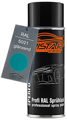 TRISTARcolor RAL 5021 Wasserblau Spraydose 400 ml glänzend schnelltrocknend