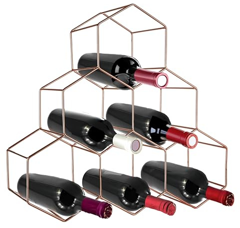 Premier Housewares Vertex – Frutero Chapado en Cobre, Metal, Cobre, 15 x 38 x 36.5 cm