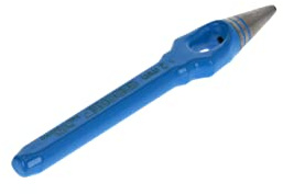 GEDORE Henkellocheisen für weiche Materialen, Ø 2 mm, Gummi Leder Dichtungen Stoff, rund, 105 mm lang, Stanzeisen, 570002