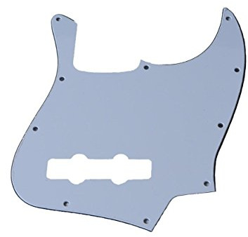 kaish USA Spec weiß 3 JB Plektrumschutz Schlagbrett für American Standard Jazz Bass