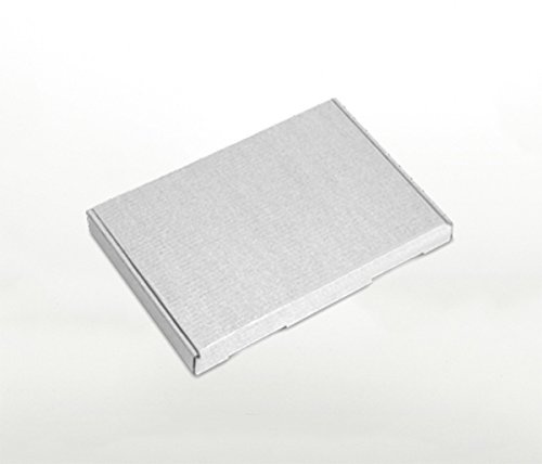 100 x Großbriefkartons 230 x 160 x 20 mm Weiss - Marken-Qualität von OfficeKing®