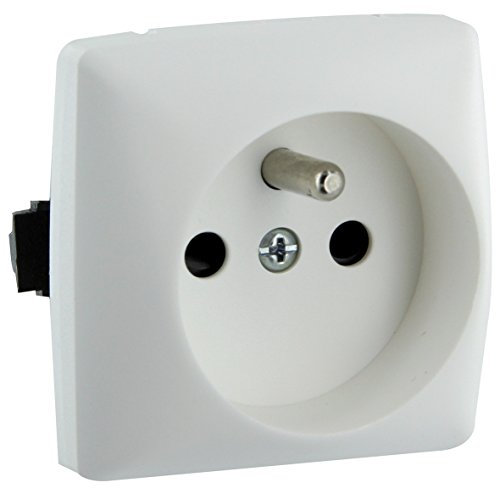 Legrand - Prise de courant avec terre pour moulure Appareillage Saillie - Blanc