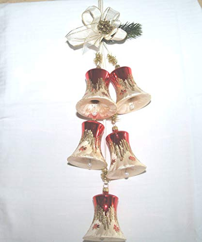 Adventsgehänge Tradition 7cm Glocke von Jingle Bells Lauscha