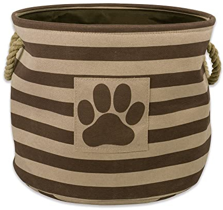 Bone Dry DII Pet Spielzeug und Zubehör Aufbewahrungskorb für Home Dekor & den täglichen Gebrauch.