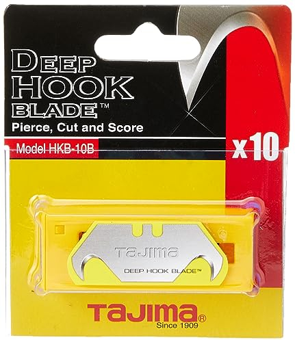 Tajima HKB10B 10 Lames à crochet pour couteaux