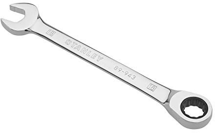 Stanley 4-89-943 - Llave combinada con carraca 18mm