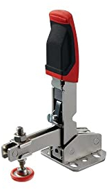 BESSEY Senkrechtspanner STC-VH20, automatisch stufenlose Anpassung der Spannhöhe bis 35 mm, regulierbare Spannkraft, Gewicht 0,22 Kg