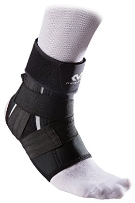 McDavid Fuß- und Knöchelbandage, Stabilisator, Knöchelstütze bei Schwellungen, Entzündungen, Arthritis, Bursitis, Sehnenscheidenentzündungen und Verstauchungen