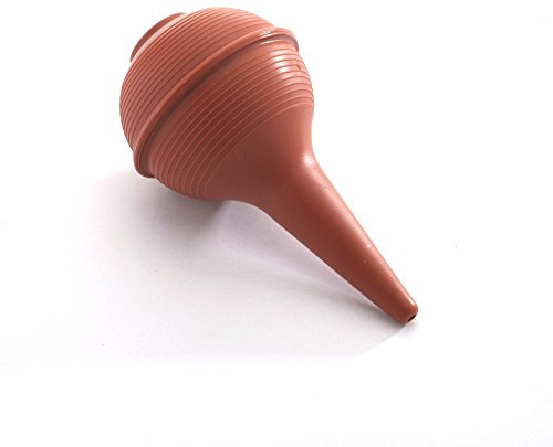 MediChoice Ear-Ulcer Bulb Syringe, Pediatric Thermoplastic Elastomer, 2 Ounce, Red (1 Each)