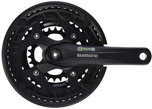 SHIMANO Alivio FC-T4010 Kurbelgarnitur Octalink 9-Fach schwarz 2020 Kurbelgarnituren Mountainbike